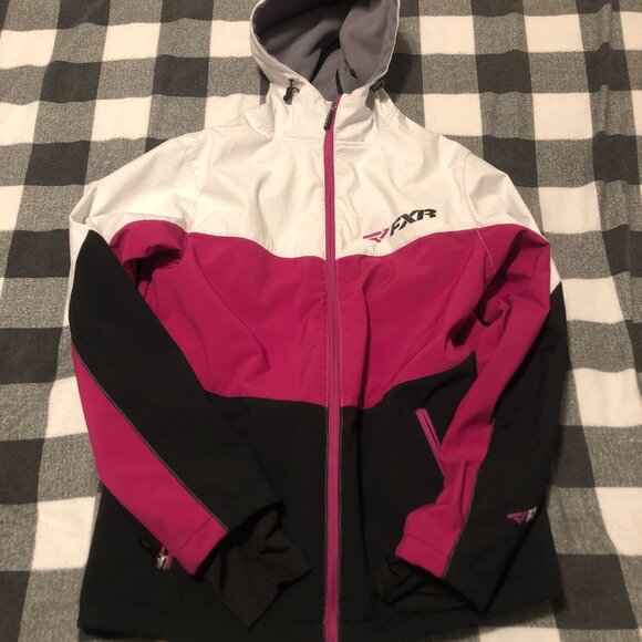 FXR Racing Extreme Performance Equiptment Women Skiing Soft Shell Jacket Size 10 - Picture 6 of 8